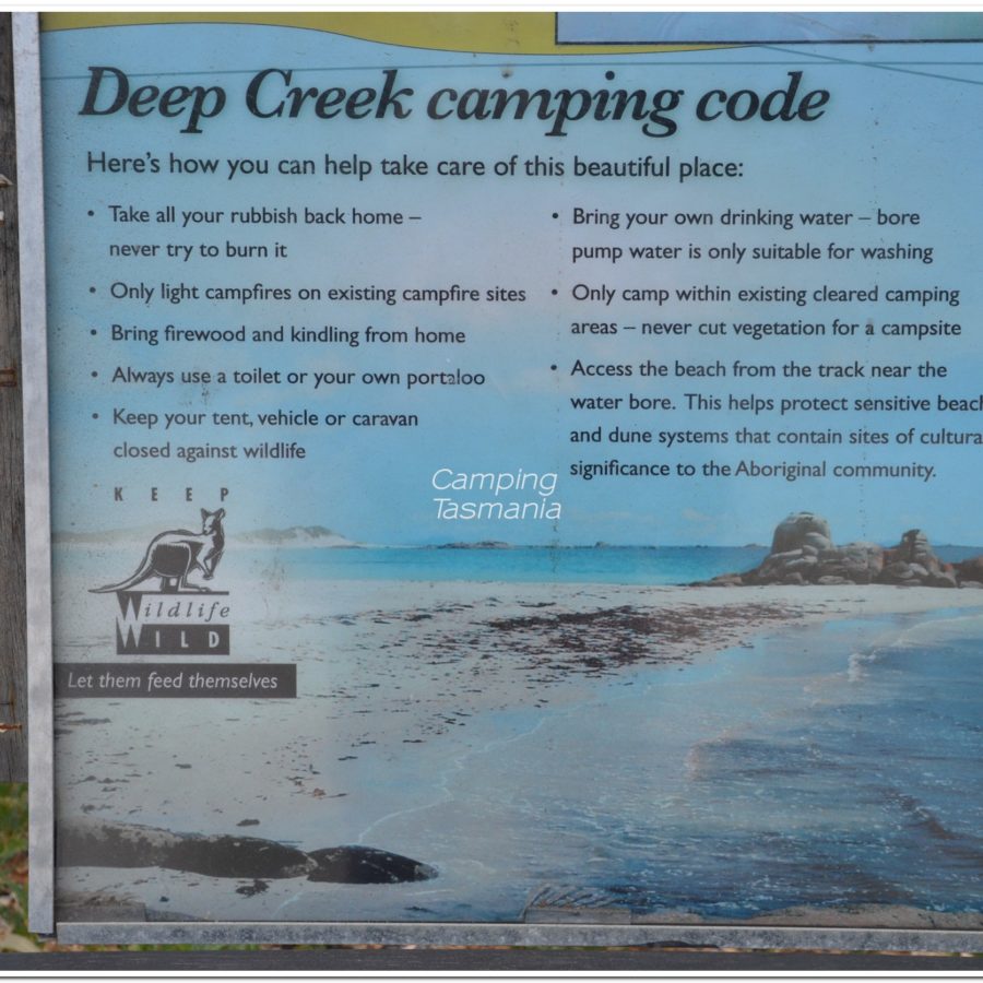 deep creek campground mt william